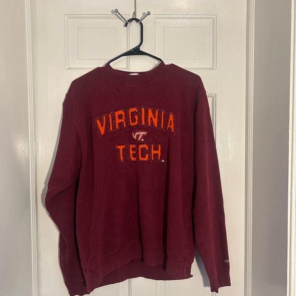 Virginia Tech Maroon Sweatshirt - Picture 1 of 4